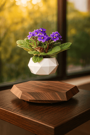 Floating Magnetic Flower Pot | أصيص نبات عائم