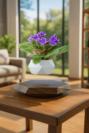 Floating Magnetic Flower Pot | أصيص نبات عائم